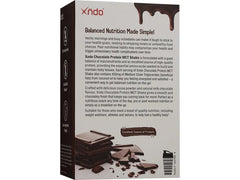 XNDO PROTEIN MCT SHAKE CHOCOLATE 45G x 18 SACHETS │ 高蛋白奶昔18包 (朱古力味)