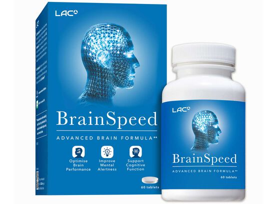 LAC BRAINSPEED 60tabs 成人銳智敏