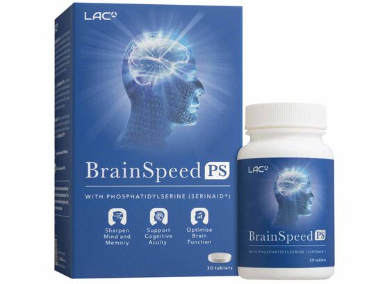 LAC BRAINSPEED PS 30tabs 成人銳智敏PS