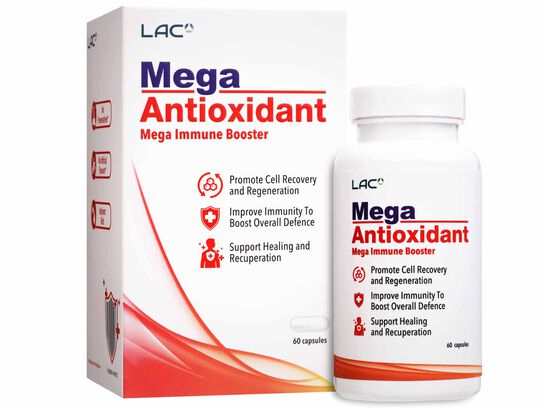 LAC MEGA ANTIOXIDANT 60 CAPS 強效抗氧化膠囊