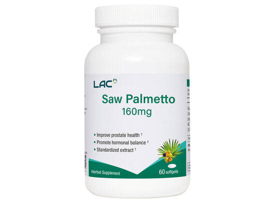 LAC SAW PALMETTO 160MG 60SOFTGELS