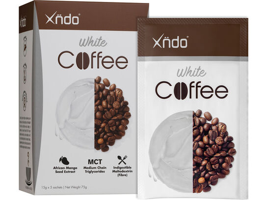 XNDO - WHITE COFFEE 15G x 15 SACHETS | 白咖啡