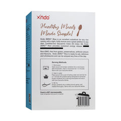 XNDO - ZERO™ RICE 120G x 5 PACKS │ 無憂蒟蒻米飯