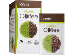 XNDO - MATCHA COFFEE 15G X 15 SACHETS │ 抹茶咖啡
