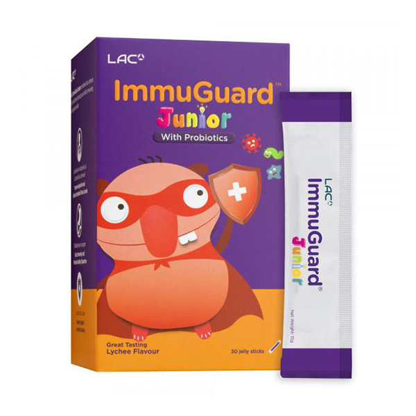 Sing-Health LAC JUNIOR IMMUGUARD 15G x 30 STICKS 兒童益生菌免疫衛啫哩 15克 x 30條