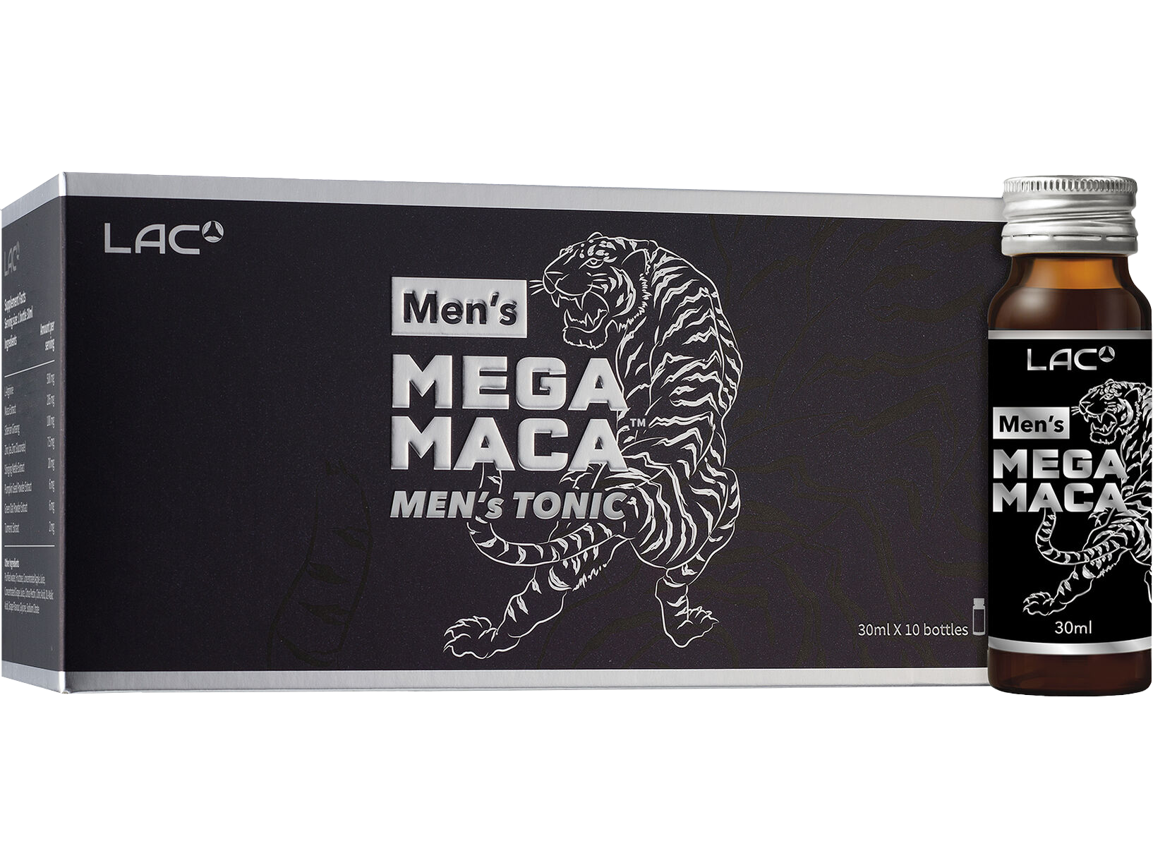 LAC MEN'S Mega Maca 30ML x 10 bottles 活力瑪卡飲