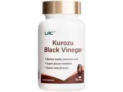 LAC KUROZU BLACK VINEGAR 90 SOFTGELS 消脂黑醋膠囊 Expiry date: 1/10/2024