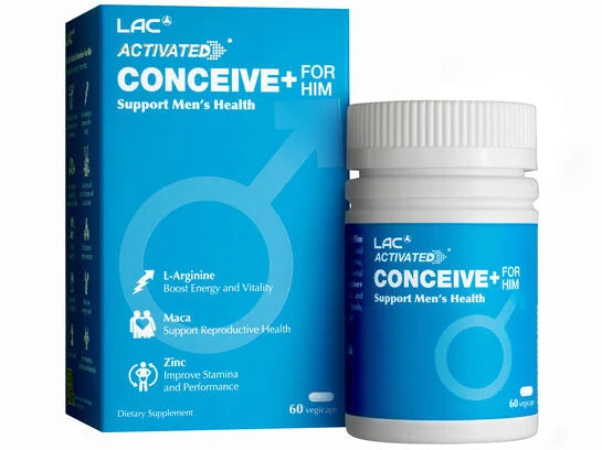 LAC Conceive+ For Him - For Men's Reproductive Healt 活性男好運胶囊 *此為預訂貨品(如需購買請聯絡我們)