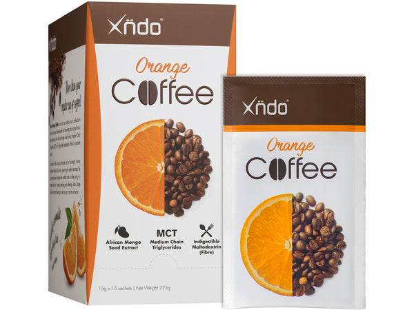 XNDO - ORANGE COFFEE 15G x 15 SACHETS | 香橙咖啡